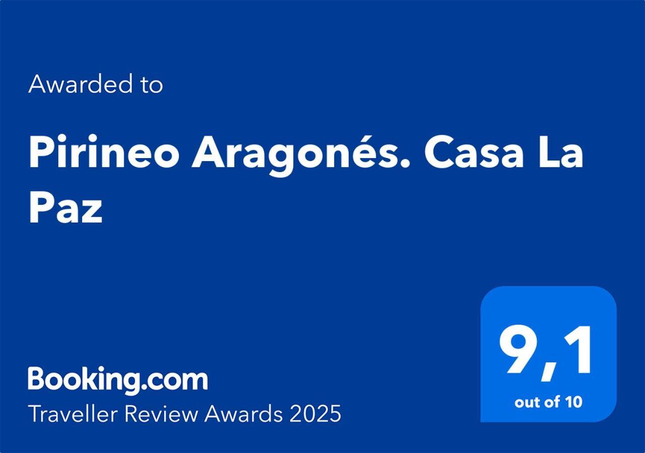 Pirineo Aragones. Casa La Paz Villa ซาบิญานิโก ภายนอก รูปภาพ