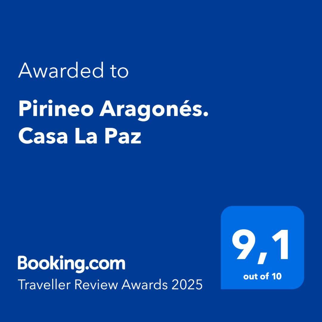 Pirineo Aragones. Casa La Paz Villa ซาบิญานิโก ภายนอก รูปภาพ